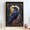 Crow Diamond Painting Kits for Adults, Raven DIY 5D Diamond Art Kits Full Drill Diamond Dots Paintings with Diamonds Gem Art and Crafts Home Decor 12x16inch